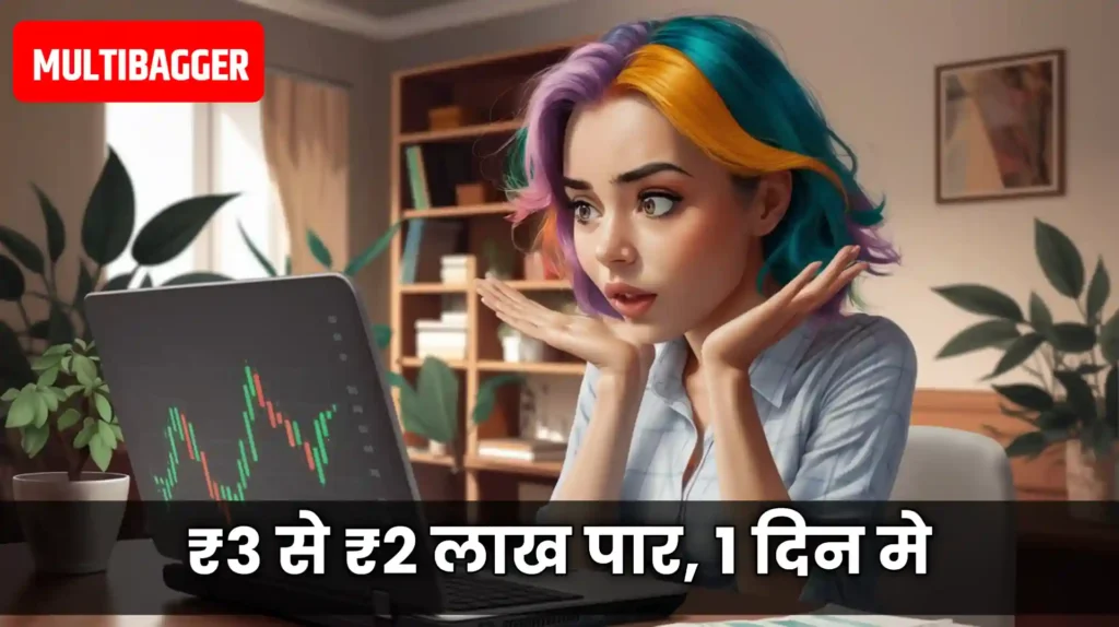 Girl suprised watching laptop