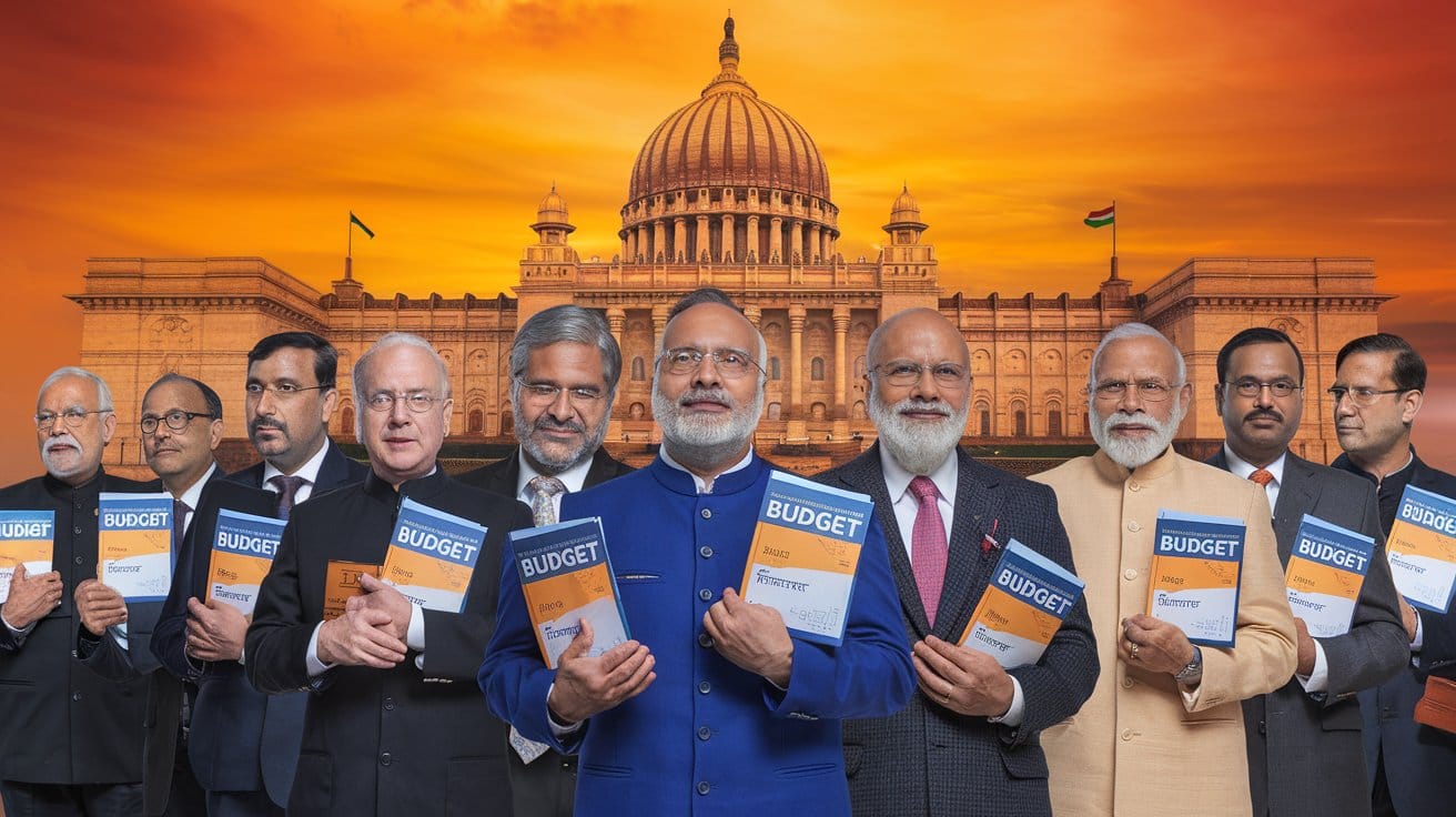 Budget holding of different finance minister