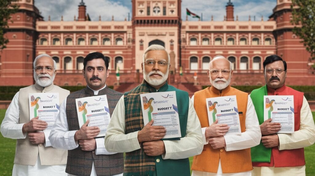 Budget holding of different finance minister
