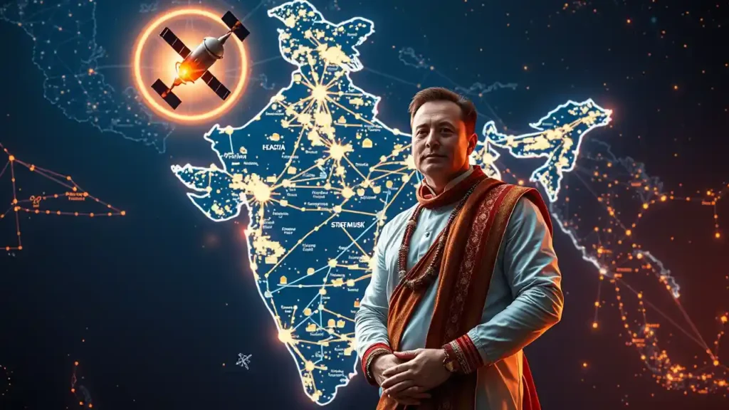 Elon Musk Starling satellite Internet in India