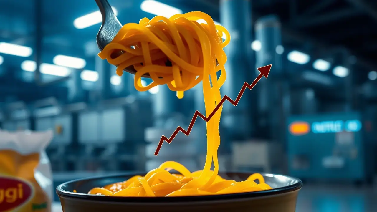 Maggi, stock price chart