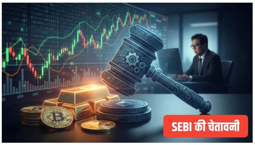 Gold SEBI Alert news, Robert Kiyasoki, Ai Generated Image