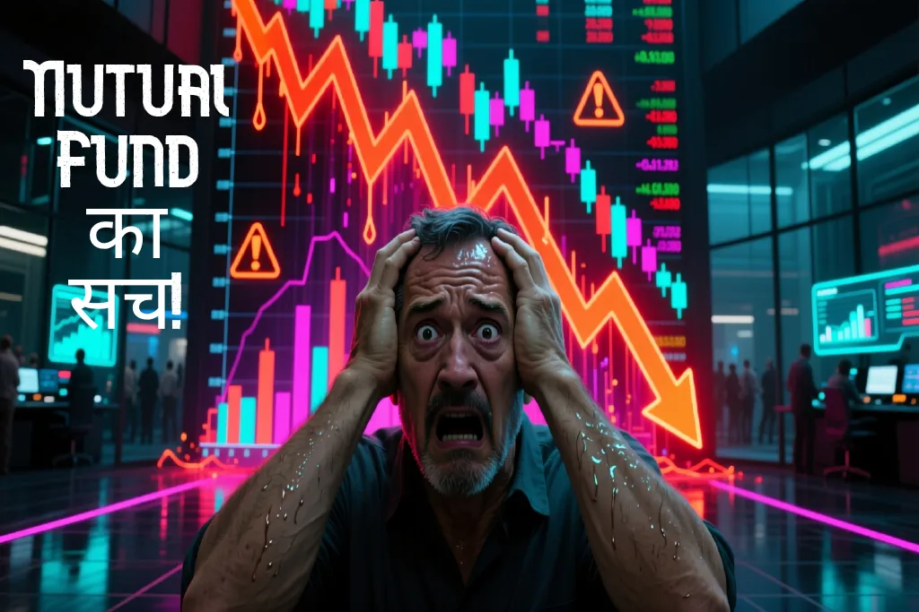 Frustrated men due to lowest Return in mutual fund