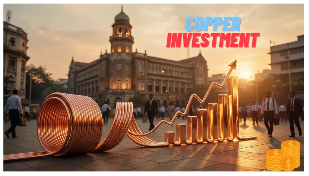 ai gerated image for copper Investment option Topic