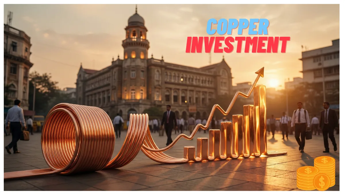 ai gerated image for copper Investment option Topic