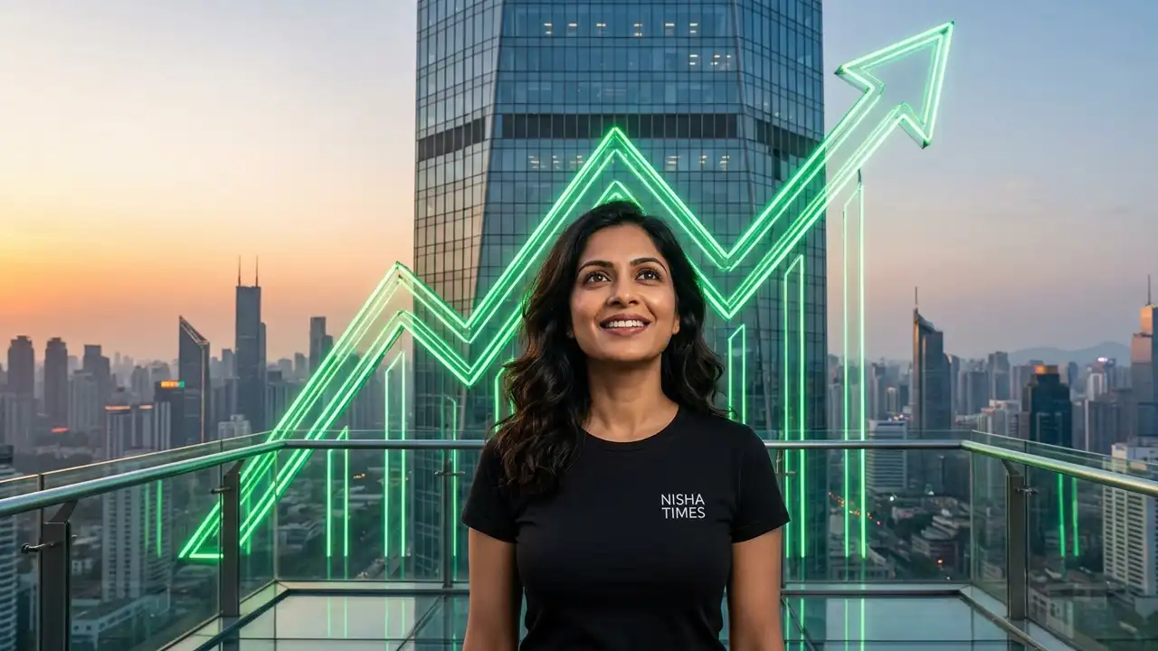 Woman , candlestick chart pattern