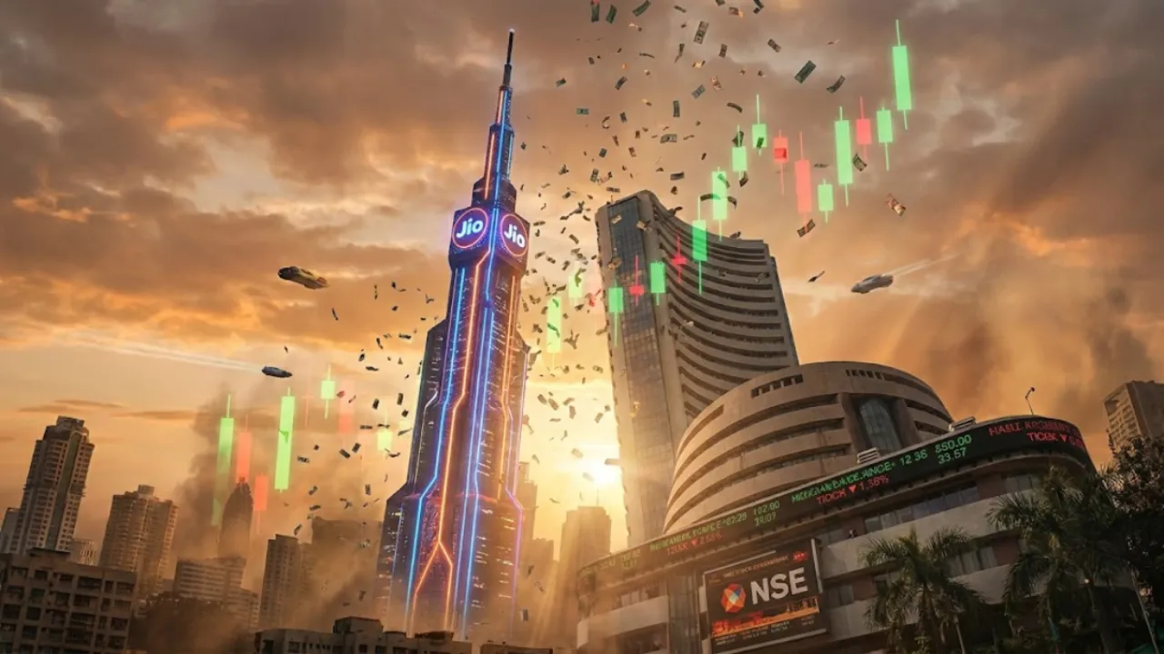NSE and Jio Building Tower