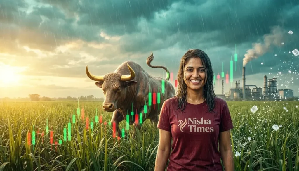 woman, sugarcane farm, big bull, sugar factory