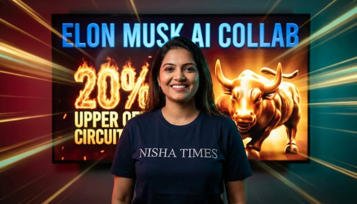 woman smiling Elon ai Collab share news
