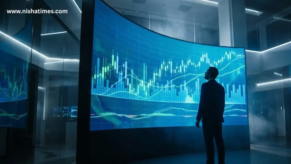 Stock price chart