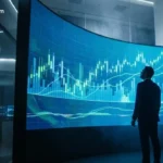 Stock price chart